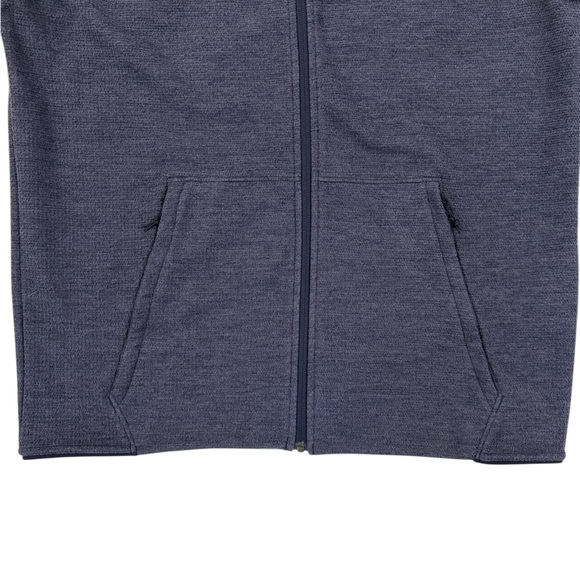 New Under Armour UA Specialist Vest Black/Gray Fleece Zip Up Zip Pockets Large - Picture 8 of 16